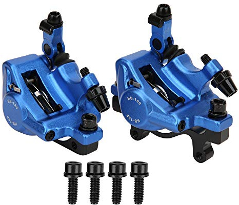 Hydraulische Scheibenbremse Set, Fahrrad-Scheibenbremsen-Set Hydraulische Scheibenbremse aus Aluminiumlegierung HB-100 Leitung, die Hydraulische Scheibenbremse Vorne und Hinten