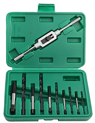 11-teiliges Beschädigtes Schraubenausdreher-Set, Bohrer für Gebrochene Schrauben und Ausdreher-Set Schrauben Fastners Herausgenommenes Entfernungswerkzeug