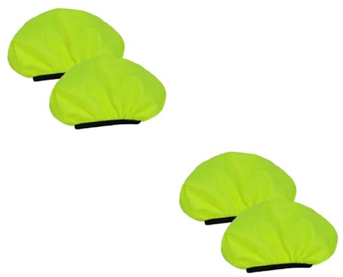 Toddmomy 4 Stück Fahrradtasche Regenschutz Taschenabdeckung Fahrradkoffer Regenschutz Oberrohr Fahrradtasche Rennrad Regenschutz Kinnriemen Fußball Regenfest Hantel Wiege Reiten Handytasche
