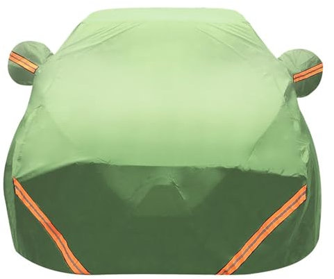 Autoabdeckung Für Audi A3 Cabrio (2008-2023) | Wasserdicht Atmungsaktiv Draussen Winddicht Staubdicht Einlagiges Oxford-Gewebe Autoabdeckung (Color : Green)