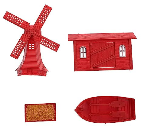 VILLFUL 16stücke Simulationsmodell Für Landwirtschaftliche Werkzeuge Aus Simuliertes Bauernhofzubehör DIY-farmdekor Für Kinderzimmer Kinderspielzeug