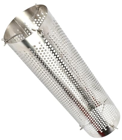 misppro Zeltofen Schornsteinrohr Mesh Abdeckung – Edelstahl Schutzgitter für 6 cm bis 10 cm Auspuffrohre – Leichtes Campingkocher Zubehör