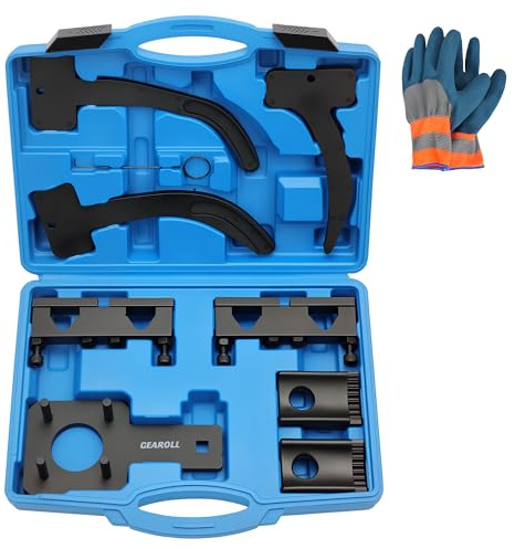 Camshaft Phaser Timing Chain Lock Tool Kit, Chrysler 3.6 Pentastar Engine Timing Tool Kit Compatible with VW Jeep Chrysler Dodge 3.6L Pentastar Engine Replace 10200A 10202 10369 10198A 2025200090
