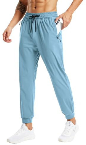 Rane Sports Men's Lightweight Athletic Pants Breathable and Stretchy Jogging Pants Suitable for Fitness Running and Casual wear