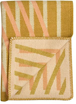 RØROS TWEED - Bislett - Wolldecke aus norwegischer Lammwolle - Design von Hallgeir Homstvedt - Deckenmaße: 135 x 200 cm