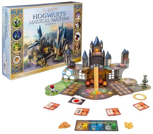 Spin Master Games Harry Potter Hogwarts Magical Mayhem Family Game