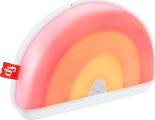 Fisher-Price HGB91 - Sonnenuntergang Nachtlicht und Spieluhr mit entspannender Musik, Geräuschen und Lichtern, Babyspielzeug für Neugeborene ab der Geburt