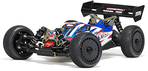 ARRMA RC Car 1/8 TLR Tuned Typhon 6S 4WD BLX Buggy RTR (Battery and Charger Not Included), Red/Blue, ARA8406, Cars, Electric Kit Other
