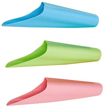 ABOOFAN Set Da 3 Pale Da Giardinaggio in Plastica Colorate Per Trapianto, Paletta Per Piantare Bonsai e Tazza Da Piantagione Leggera e Facile Da Pulire, Strumenti Per Orto e Fiori Domestici