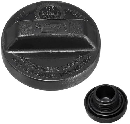 Pulchra Engine Oil Filler Cap Oil Tank Cover Car Oil Filler Cap Compatible with Honda Civic For CR-V Pilot Element Accord Odyssey 15610-RAA-A01,15610-P5G-000
