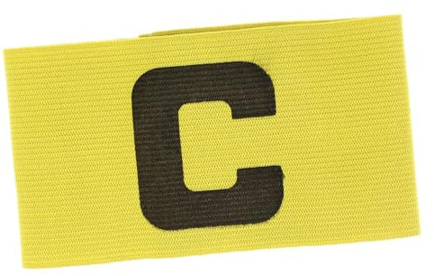 Anneome Kapitänsbinde Fußballkapitän-accessoire Jugend- Und Erwachsenengröße Passend Für Fußball Rugby