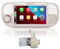 YZKONG Auto Radio per FIAT 500 2007-2015, con Wireless Carplay Android Auto Schermo Touchscreen, Subwoofer Bluetooth FM AM RDS Mirror Link per Android/IOS