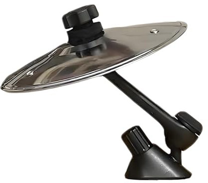 Crash-Becken für Auto, Edelstahl-Belüftungsbecken, kompakt, einfache Installation, Design für Fahrzeuginnendekoration in LKWs, Wohnmobilen, Limousinen, 14 x 13 cm