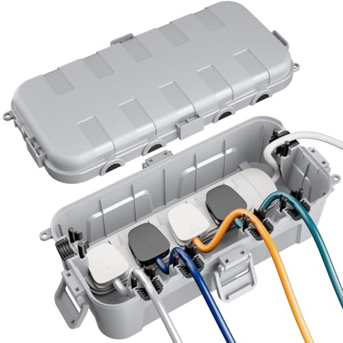 RESTMO Medium IP54 Kabelbox wasserdicht, Wetterfeste Kabelbox outdoor