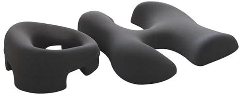 Ruwshuuk Bauchlagenkissen - Gesichtsstütze - Verstellbare Memory Foam Kopfauflage Weich Für Frauen Männer Bauchschlafen Zuhause Wellness Schlafzimmer