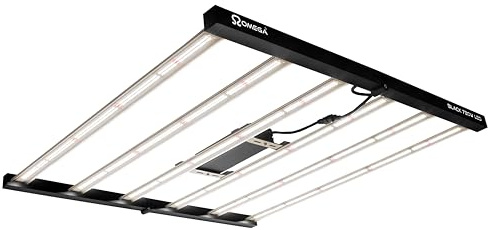 Omega Black 720W LED Grow Light – Full Spectrum High-Performance Indoor Grow Lamp Hydroponic & Soil Growing for All Plant Stages – Energy Efficient (Ballast not Included)
