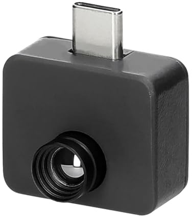 MVOSJFIE TIOP02 Termocamera per Telefono Cellulare -20℃-1000℃ Termocamera Portatile Risoluzione 32 X 32 Interfaccia C Controllo App
