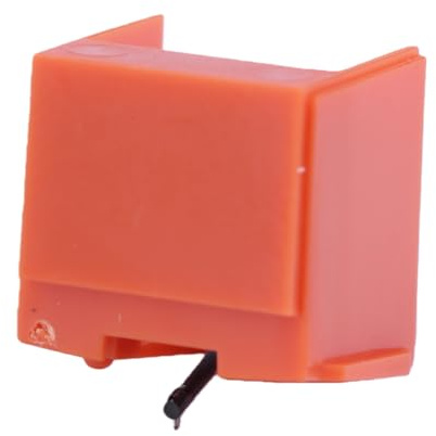 Generisk skivspelarnål, skivspelartillbehör, plattnål-ersättare för ljudteknik AT-LP60/PL300 skivspelare (orange)