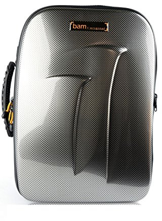 Bam New Trekking Double Clarinet Case Bb & A - Silver Carbon - TREK3028S
