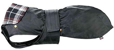TRIXIE wasserabweisender Hundemantel Mantel Paris, L: 55 cm, schwarz - 30506