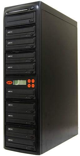 Systor 1-9 Supporto M-Disc 24X CD/Dvd Duplicatore Masterizzatore Multiplo Torre Duplicazione