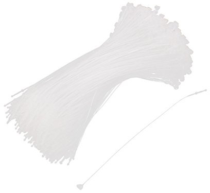 sourcingmap Chiusura a scatto con perno di sicurezza, in plastica, 5 pollici, 500 pezzi