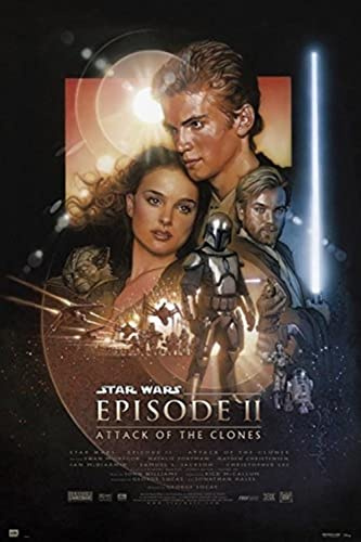 Grupo Erik Editores Star Wars Poster Episode Ii