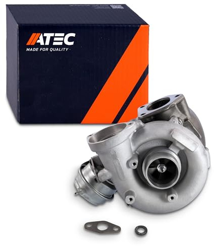 ATEC Germany 1x Turbolader inkl. pneumatischer Druckdose, Kompatibel mit BMW 5er (E60), 5 Touring (E61), 7 (E65. E66. E67)