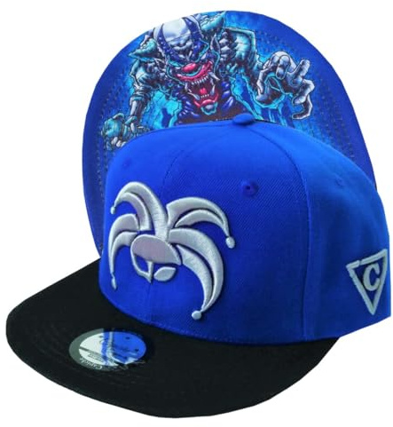 Capiche [99+ VARIATIONEN] Snapback Cap - Kappe - Baseball - Mütze - Herren - Dunkelblau - Clown - Zirkus - Eng - [Clown] The Clown