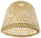 CIYODO Pantalla de Lámpara de Bambú Vintage para Lámpara de Mesa Lámpara Luz Colgante Accesorio de Iluminación Natural y Rústica