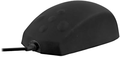 T'nB - Souris Filaire médicale IP68, revêtement 100% étanche, Antibactérienne, Anti-Poussière, Nettoyage Facile avec Produits Liquides, Idéale pour milieux exigeants - Noir