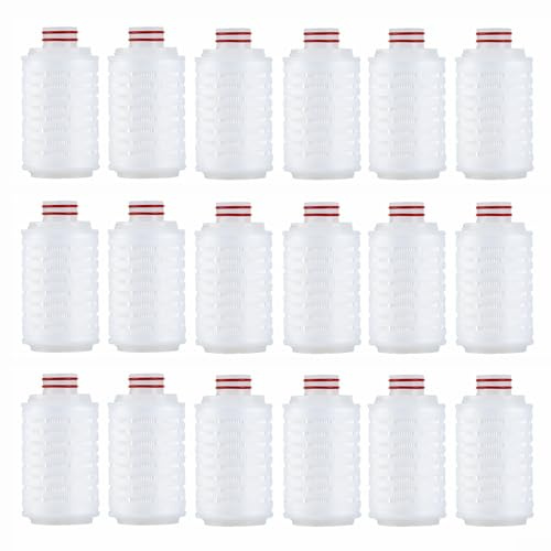 50 filtri acqua a sedimenti pieghettati 2,7 x 5, cartuccia ricambio filtro acqua tutta la casa 25 micron, sistemi idrici domestici/commerciali/industriali(Flat)