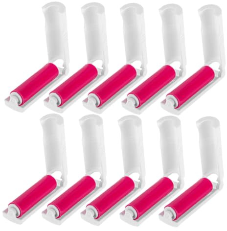 DOITOOL Rullo Levapelucchi Adesivo Portatile Piccolo, Set da 20 Pezzi per Rimozione Peli di Animali e Pelucchi da Vestiti, Mobili e Auto, Facile da Trasportare per Uso Quotidiano e Viaggi