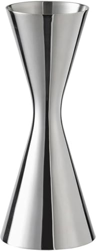 Jigger per Barman Jigger per Cocktail in Acciaio Inossidabile da 1oz/2oz con Bilancia Integrata a Doppia Testa Lucida Misurino per Cocktail Accessori per Barman da Cucina