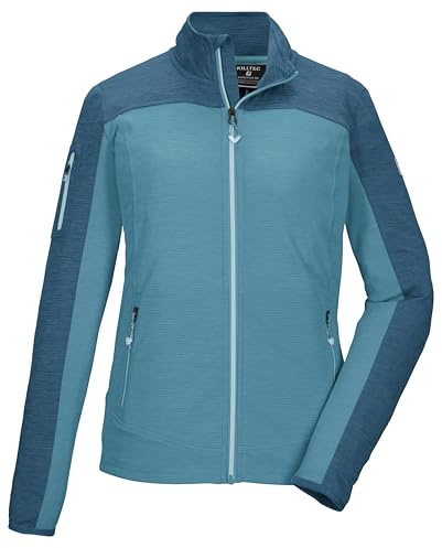 Killtec Damen Powerstretchjacke/Übergangsjacke mit Stehkragen KOS 71 WMN FLX JCKT, sturmblau, 48, 43806-000
