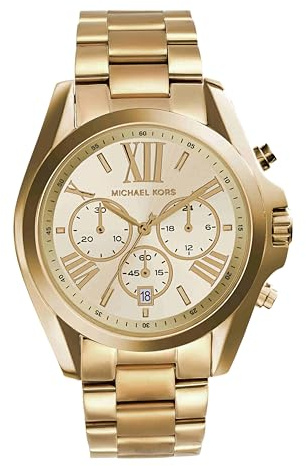Michael Kors Women's Chronograph Quartz Watch with Stainless Steel Strap MK5605