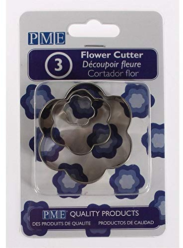 PME Cortadores de Flores de Acero Inoxidable, Juego de 3