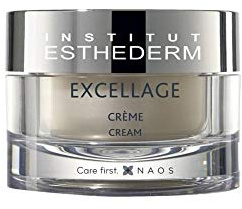 Institut Esthederm Paris - Gesichtscreme Excellage - Nutre, Ridensification, Beleuchtung - Gesicht, Hals und Dekolleté - Vase 50 ml