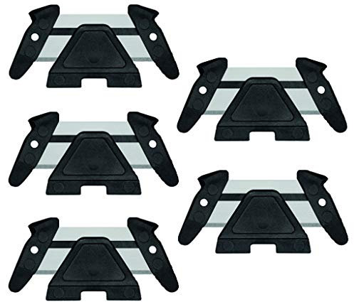 Lames de rechange pour cutter - Boîte de 5 lames coupe-film, Argent