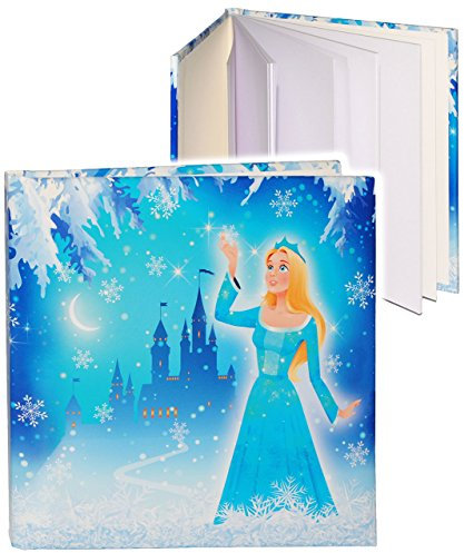 alles-meine.de GmbH Poesiealbum/Notizbuch - Prinzessin - Eisprinzessin - blanko weiß - Dickes Buch gebunden - 96 Seiten - Reisetagebuch/Tagebuch - Softcover/Fotobuch se..