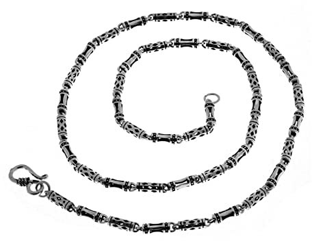 Beydodo Kette Herren 925 Silber 60CM, Gliederkette mit Hakenverschluss Halskette ohne Anhänger Freundschaftskette Partnerkette für Männer Jugend