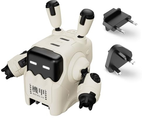 Gravastar Delta35 USB C Charger 35W USB C Fast Charger Plug, 2 Ports Wall Charger Power Adapter for iPhone 15/15 Plus/15 Pro/15 Pro Max/14/13/12 Series, Galaxy, iPad (White)