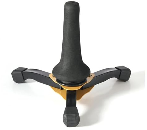 sassofono Accessori per Strumenti Musicali Supporto Per Treppiede Supporto Per Tromba Per Sassofono Accessori Per Strumenti Musicali Supporto Per Strumenti A Fiato (Color : Yellow)