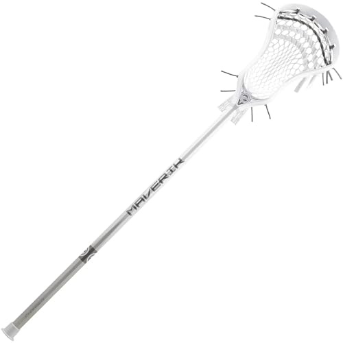 Complete Lacrosse Stick, Attack (2025) (White)
