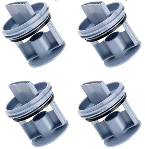 Alrens 4 Pieces Replacement Lint Filter for Bosch Washing Machine Series 8, Filter Sieve Replacement for 647920 605010 Bosch Lint Filter & Siemens, Washing Machine Accessories