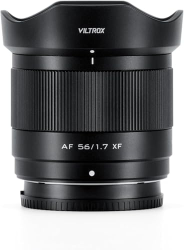 VILTROX AF 56mm F1.7 pour Fuji X-Mount Objectif, Première Standard APS-C pour X-T5, X-T4, X-T30 II, X-S10, X-T200, X-T30, X-H1, X-H2, X-T3, X-T100