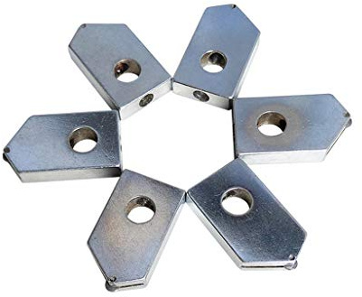 Kadagg Ersatz für Glasflaschenschneider, 2 Packungen, Metallbeschichtung, Schneidersatz zum Flaschen- und Linsenschneiden aus Metall