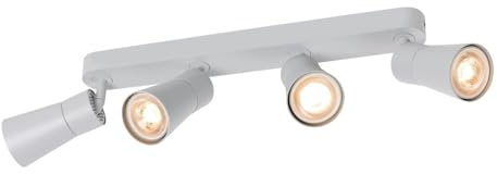 SLV PURI 2.0 Cone, Wand- und Deckenaufbauleuchte, long, 4 x max. 6 W GU10, grau