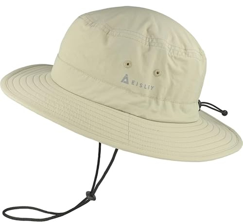 Eisley Unisex Okavango Hut mit UPF50+ / atmungsaktiv & schnell trocknend/Kordelzug, beige, M