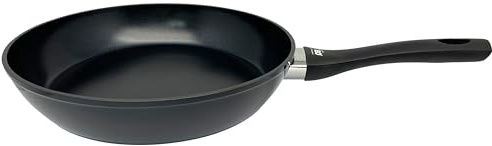 ELO Bratpfanne Save+ 28 cm, Aluminium - Induktion, antihaft | Stapelschutz, geschmiedetes Aluminium, kratzfeste ELODUR® Select Antihaftbeschichtung, Stiel mit Flammschutz